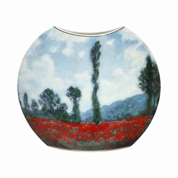Goebel Vase Claude Monet - Tulpenfeld/Mohnfeld bunt günstig online kaufen