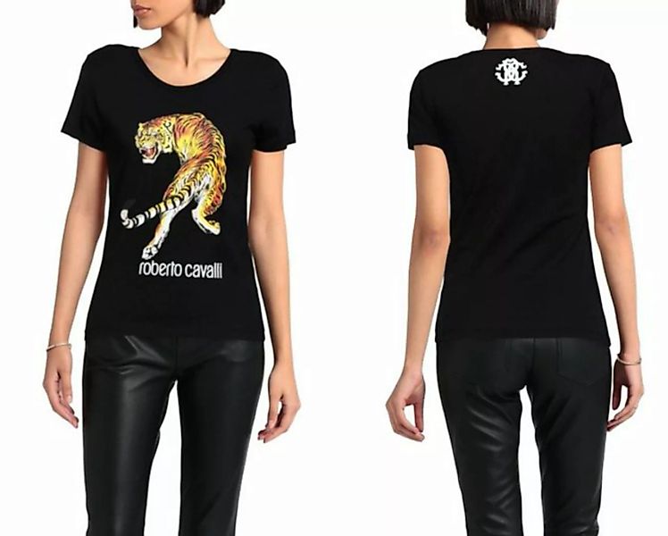 roberto cavalli Print-Shirt Roberto Cavalli FIRENZE TIGER LOGO RC PRINT LUX günstig online kaufen