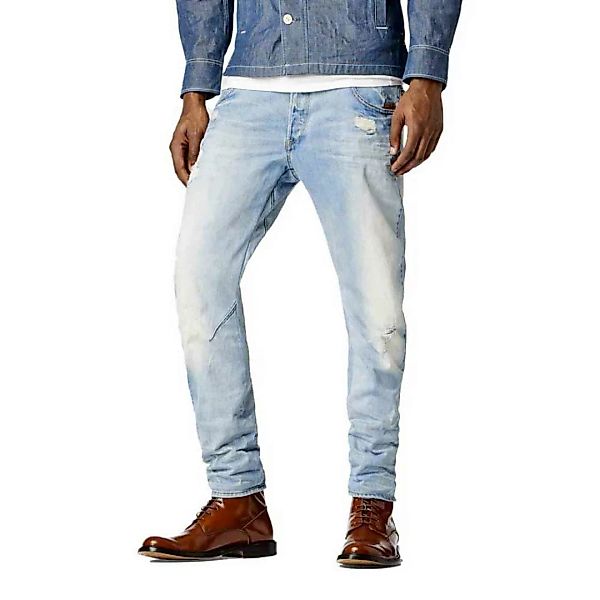 G-star Arc 3d Slim Jeans 27 Light Aged Destroy günstig online kaufen