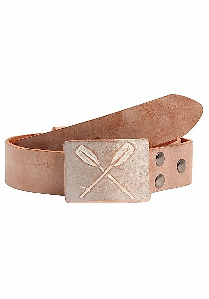 Rettungsring Gürtel Ledergürtel mit austauschbarer Schließe "Paddel Rosa" günstig online kaufen