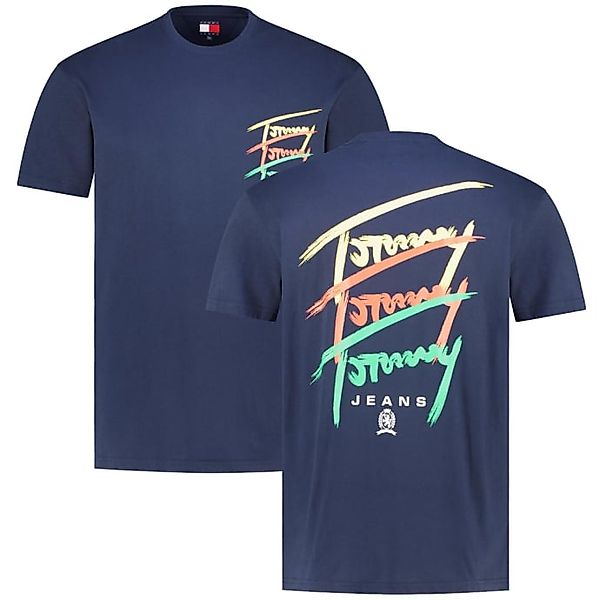 Tommy Jeans T-Shirt mit Print auf Vorder- und Rückseite günstig online kaufen
