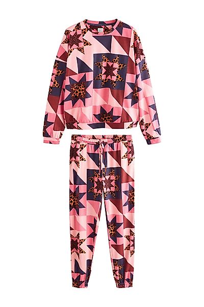 Next Pyjama Langärmeliger Pyjama aus 100 günstig online kaufen