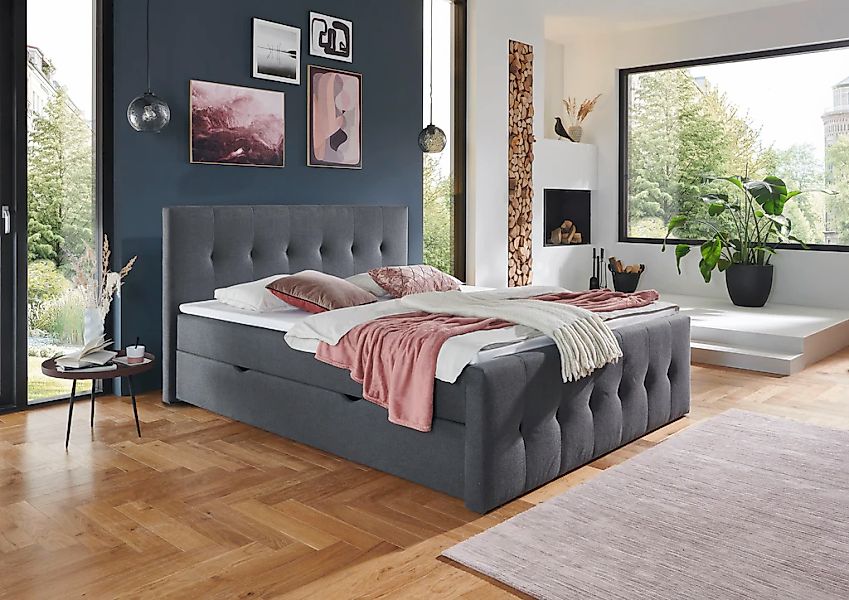 Home affaire "Tessaja, inkl. Bettkasten, in der Breite 180x200cm erhältlich günstig online kaufen