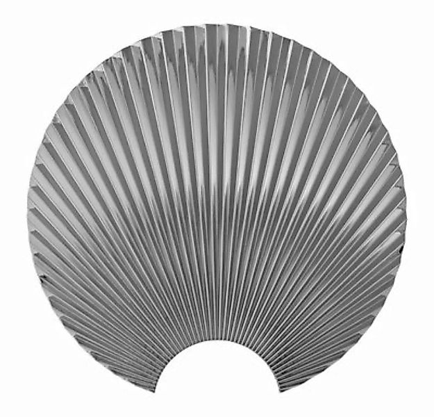 Wandhaken Concha metall silber / Metall - H 23,5 cm - AYTM - Metall günstig online kaufen