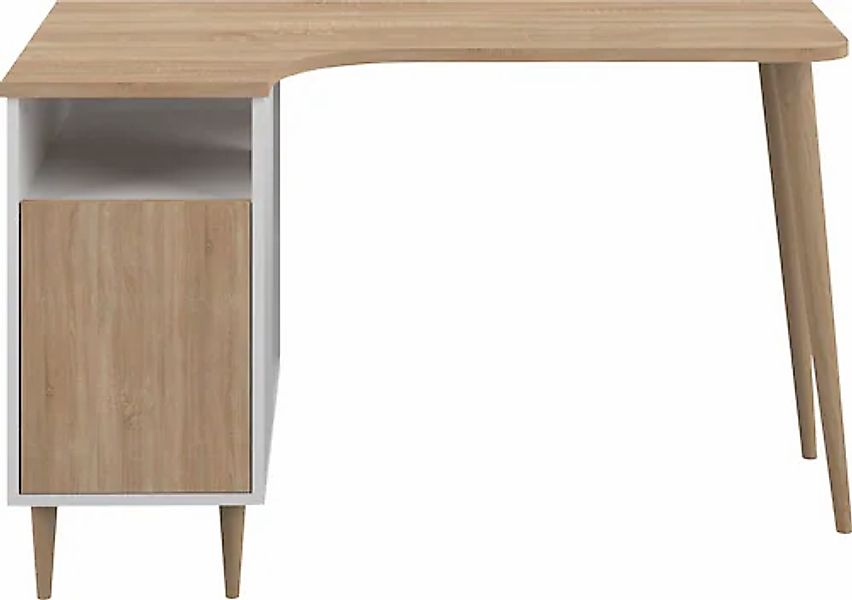 TemaHome Schreibtisch »NOOK«, platzsparender Eckschreibtisch günstig online kaufen