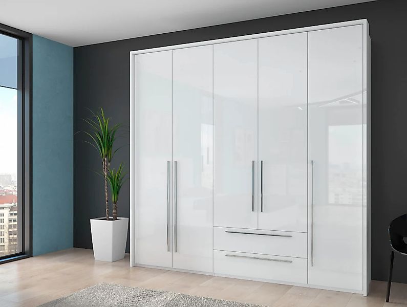 Places of Style Drehtürenschrank "Piano, inklusive Rahmen und Beleuchtung, günstig online kaufen