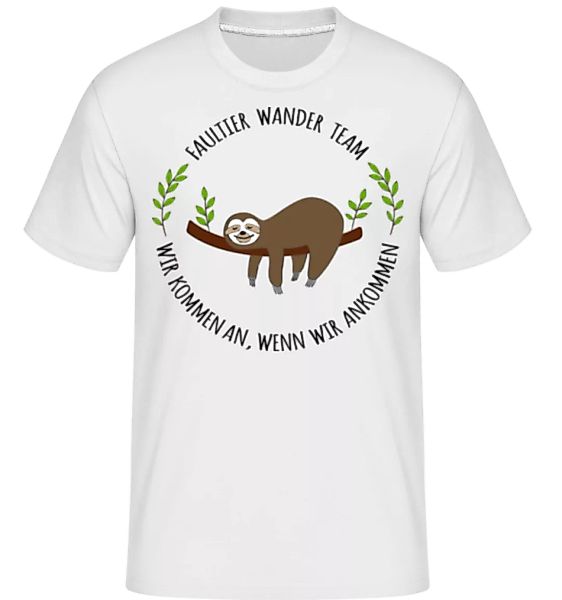 Faultier Wander Team · Shirtinator Männer T-Shirt günstig online kaufen