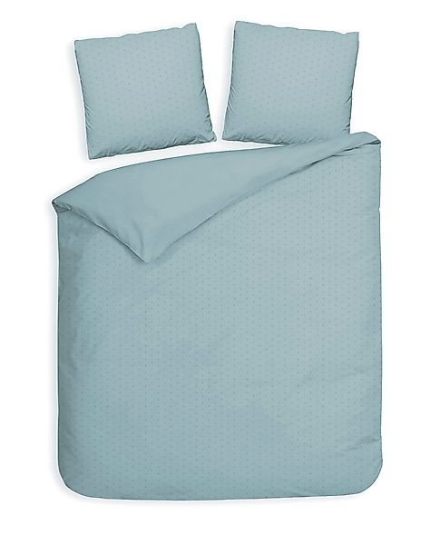 Heckett & Lane Bettwäsche "Punto" 3 Stk. gepunktet, 100% Baumwolle ab 135x2 günstig online kaufen