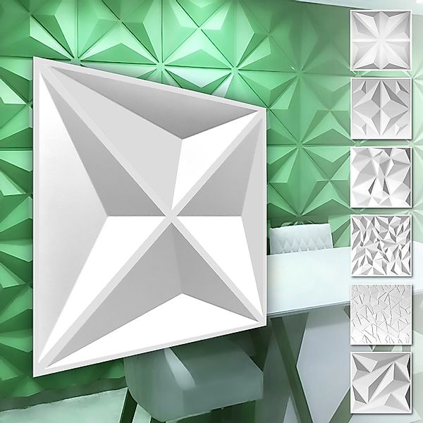 Hexim Wanddekoobjekt HD003 (PVC Kunststoff - günstig online kaufen