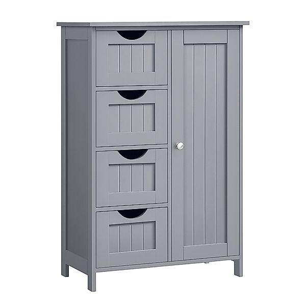 VASAGLE Badmöbel-Set Badezimmerschrank, 4 Schubladen, verstellbare günstig online kaufen