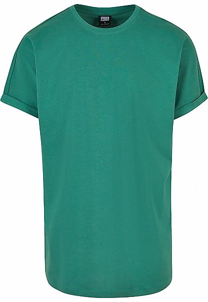 URBAN CLASSICS T-Shirt "Urban Classics Herren Long Shaped Turnup Tee", (1 t günstig online kaufen