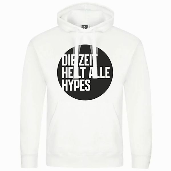 deinshirt Kapuzenpullover Herren Kapuzenpullover Die Zeit heilt alle Hypes günstig online kaufen