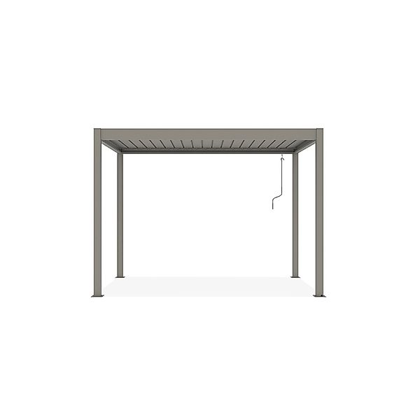 Cazeboo Piana 3X2M Selbsttragende Bioklimatische Pergola Aus Taupefarbenem günstig online kaufen