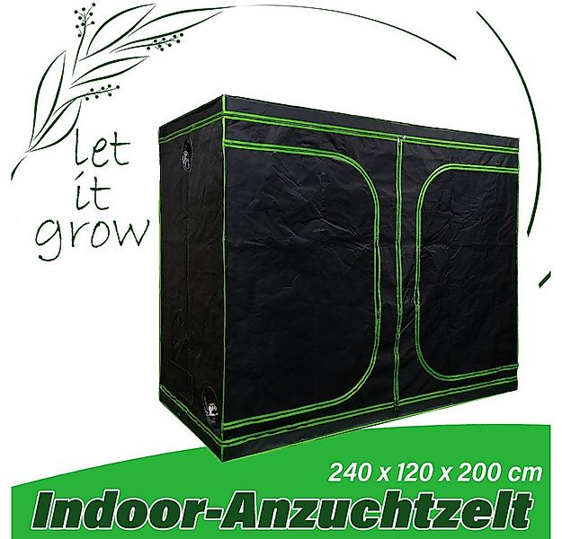 Kingpower Gewächshaus Grow Box Gewächshaus Zuchtzelt Growschrank Zuchtschra günstig online kaufen