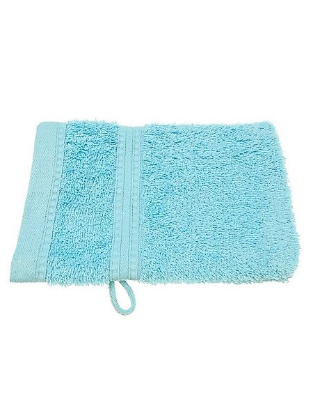 Julie Julsen Handtuch 1-Handtuch-Hellblau-Waschhandschuh 15 x 21 cm, Bio-Ba günstig online kaufen