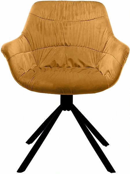SalesFever Esszimmerstuhl "Rimini Armlehnstuhl: Sitzkomfort fürs Esszimmer" günstig online kaufen