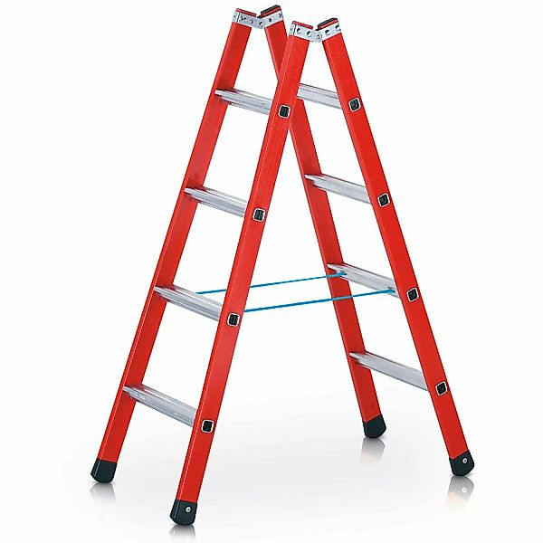 Zarges Breitsprossen-Stehleiter in GFK-Mischbauweise EFAmix B 2x4 Sprossen günstig online kaufen