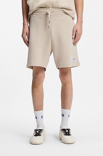HUGO Blue Shorts Nuwafflo loose fit günstig online kaufen