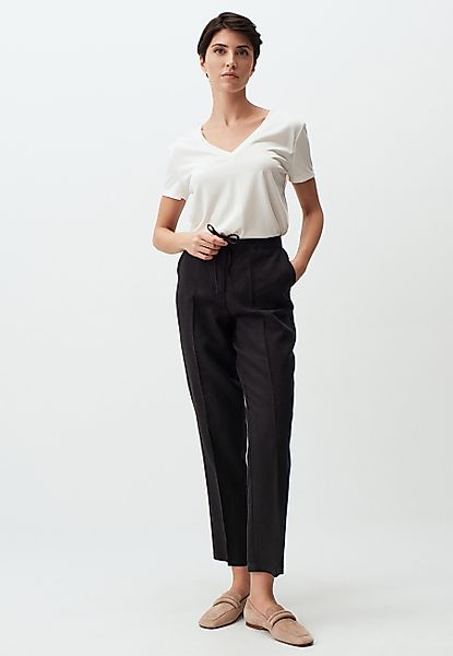 Jimmy Key Leinenhose Gerade geschnitten Hohe günstig online kaufen