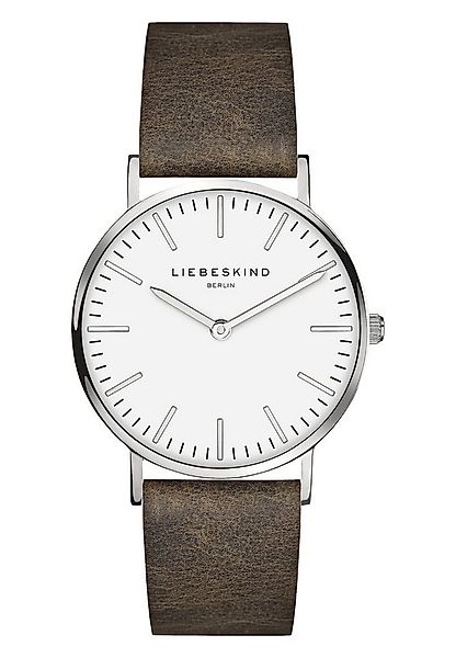 Liebeskind Berlin Quarzuhr Armbanduhr Echtleder günstig online kaufen