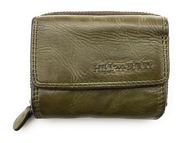 Hill Burry Mini Geldbörse kleines Waschleder günstig online kaufen