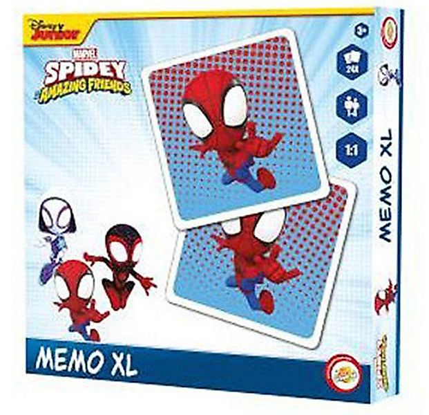 Spiderman Lernspielzeug Spiderman Spidey Gedächtnisspiel XL 24 Stück günstig online kaufen