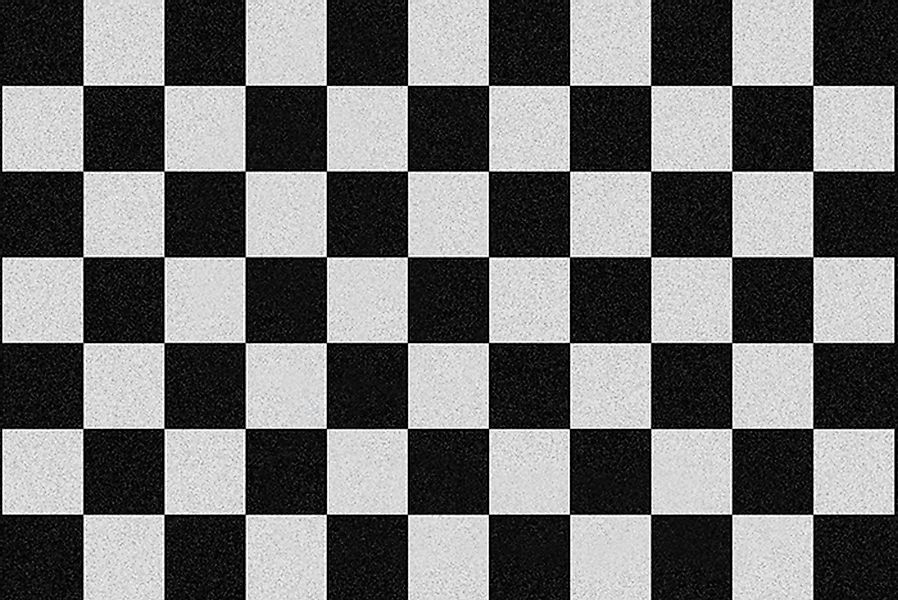 Fußmatte Fußmatte - Checkered schwarz/weiß günstig online kaufen
