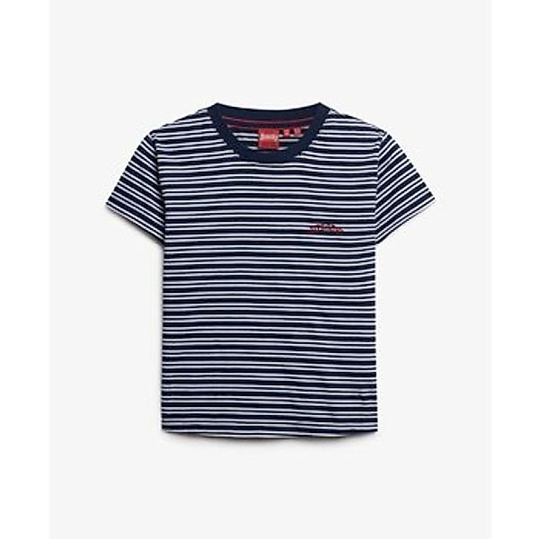 Superdry  T-Shirt T-shirt ajusté à rayures femme  Essential Logo günstig online kaufen