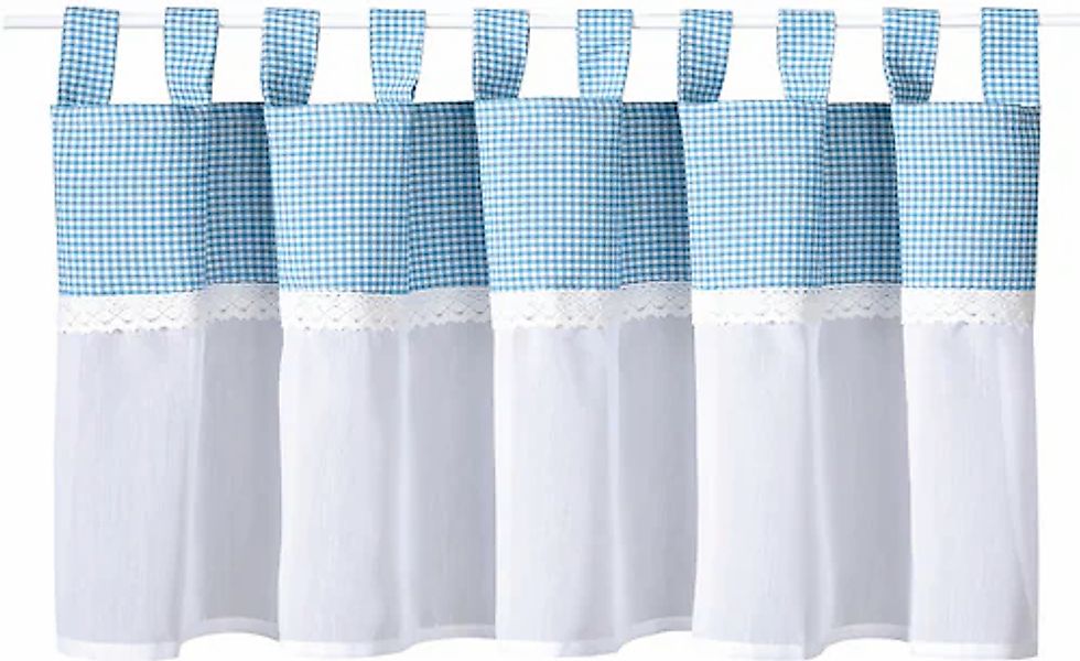 Gerster Scheibengardine "Bavaria" Schlaufen 1 Stk. tlg. HxB: 50x150, mit Ka günstig online kaufen