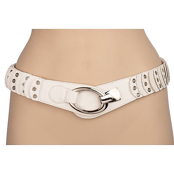 Cassandra Accessoires Taillengürtel "White" Stretchgürtel mit günstig online kaufen