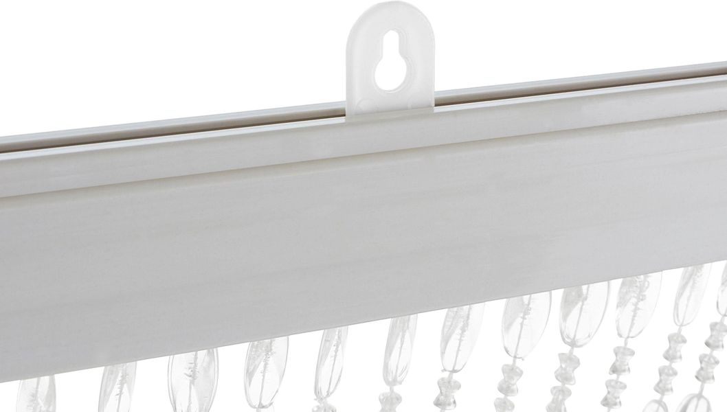 locker Türvorhang "Diamonds" Hakenaufhängung 1 Stk. tlg. Kunststoff klar, 7 günstig online kaufen