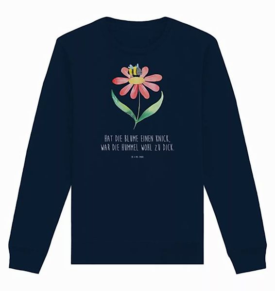 Mr. & Mrs. Panda Longpullover Hummel Blume Größe L - French Navy - Geschenk günstig online kaufen