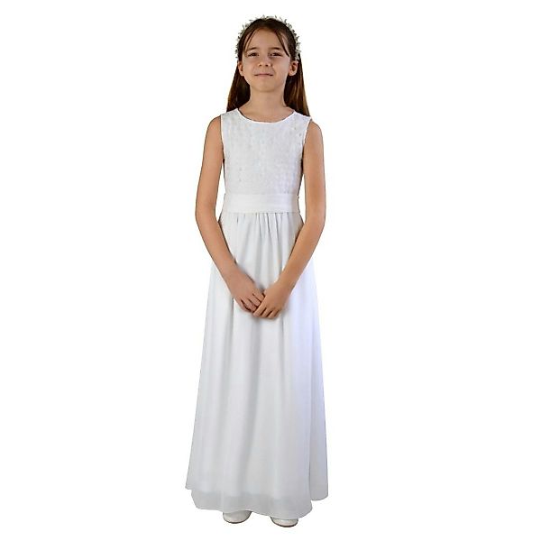 Verasposa Tüllkleid Kommunionkleid Anna weiß lang günstig online kaufen