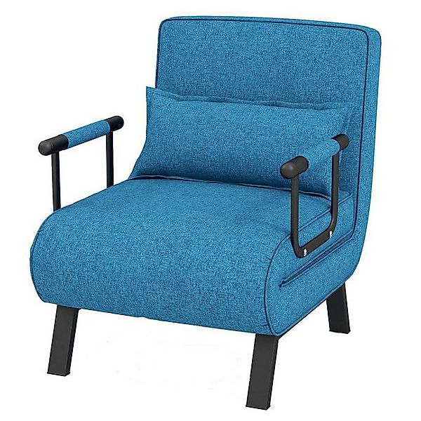 KOMFOTTEU Schlafsofa Schlafsessel, mit 6-Fach verstellbare günstig online kaufen
