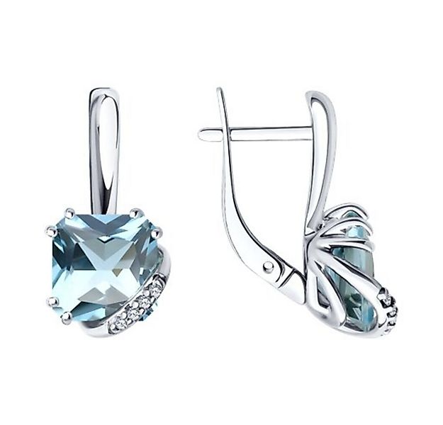 Secretforyou Creolen-Set Ohrringe Creolen 925 Silber Topas Zirkonia Steine günstig online kaufen