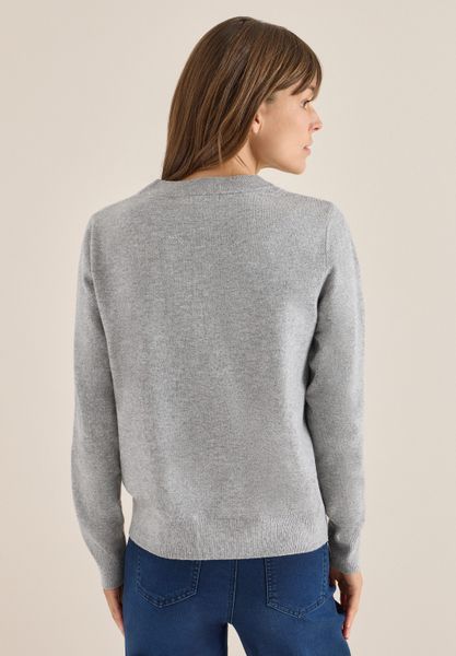 Cecil Strickpullover mit Rundhalsausschnitt günstig online kaufen