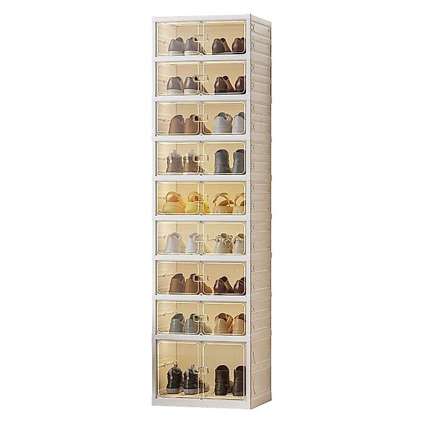 GarveeMore Schuhständer Faltbares Schuhregal Organizer für günstig online kaufen