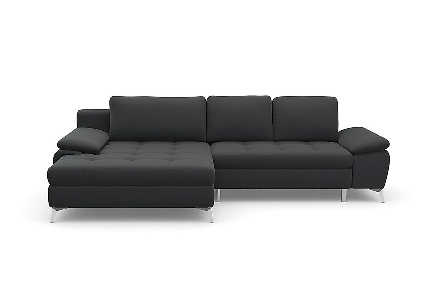 sit&more Ecksofa »Latigo L-Form« mit Mega-Recamiere, wahlweise mit Bettfunk günstig online kaufen