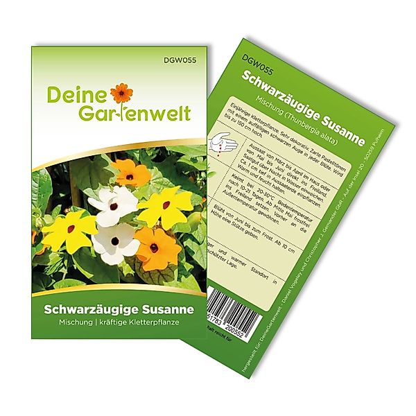 Deine Gartenwelt Schwarzäugige Susanne Mischung Samen günstig online kaufen