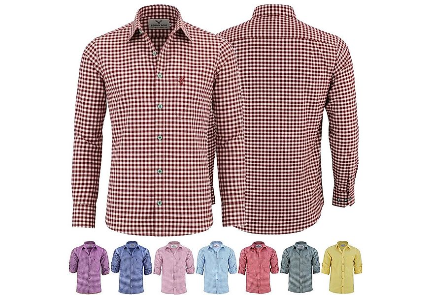 German Wear Trachtenhemd GW120x Trachtenhemd Langarm hemd Trachtenmode Hemd günstig online kaufen