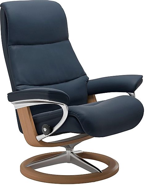 Stressless® Relaxsessel »View«, (Set, Relaxsessel mit Hocker), mit Signatur günstig online kaufen