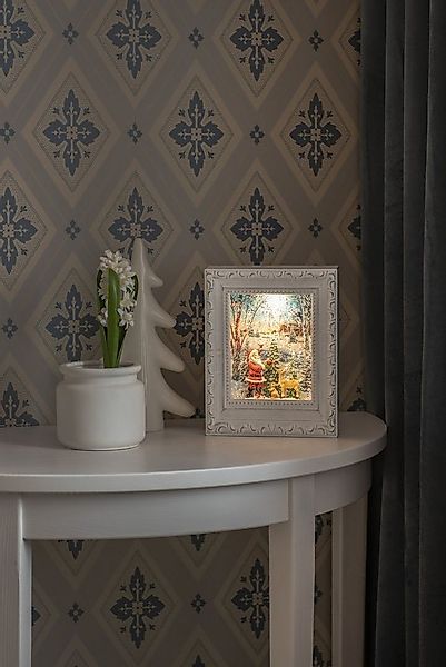 KONSTSMIDE LED Laterne Weihnachtsdeko, LED fest integriert, Warmweiß, Wasse günstig online kaufen