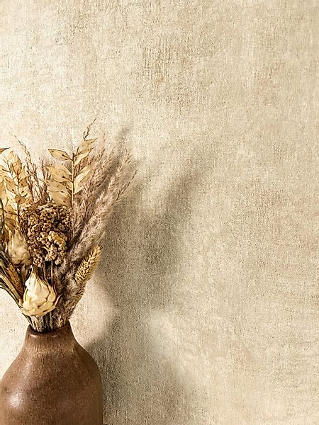 Newroom Vliestapete, Beige Tapete Modern Beton günstig online kaufen