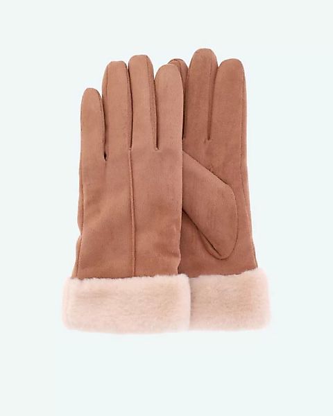 Judith Williams Handschuhe mit Fellbesatz günstig online kaufen
