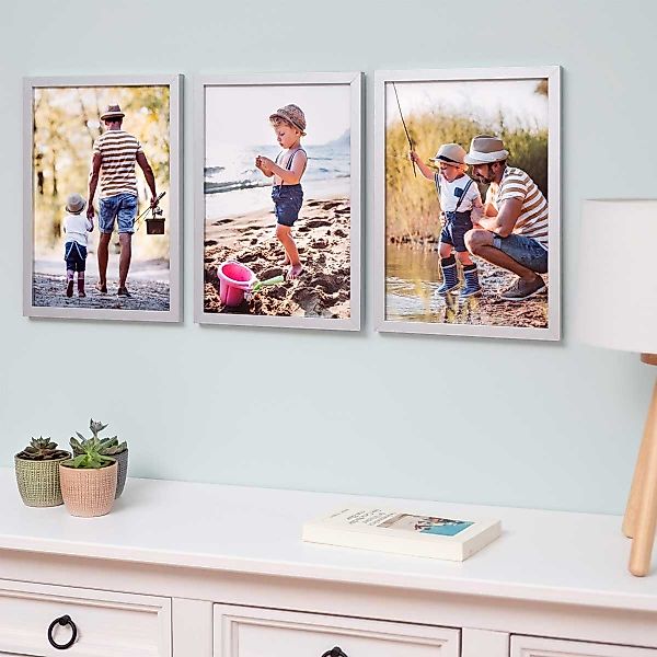 PHOTOLINI Bilderrahmen 3er Set, stabiles MDF-Holz, günstig online kaufen