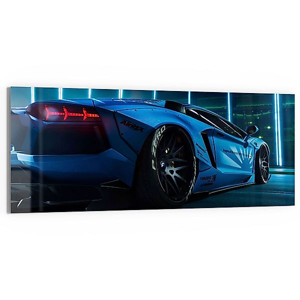 DEQORI Glasbild 'Lamborghini Aventador', 'Lamborghini Aventador', günstig online kaufen