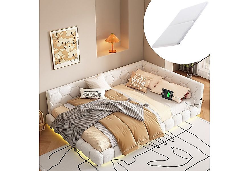 HAUSS SPOLE Schlafsofa 140x200cm mit Umgebungslicht, günstig online kaufen