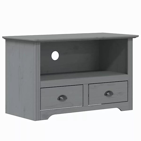 furnicato TV-Schrank mit 2 Schubladen BODO 91,5x44,5x56 cm Kiefernholz (1-S günstig online kaufen