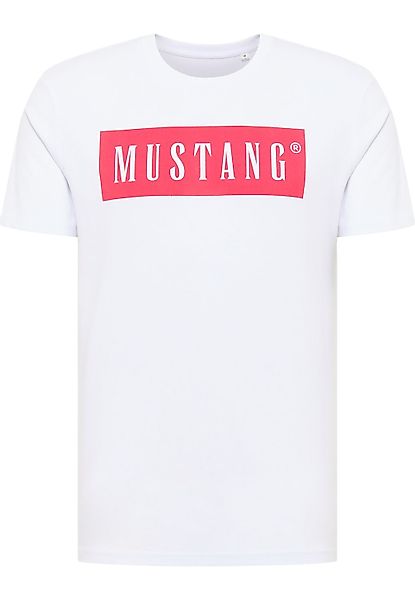 Mustang Herren T-Shirt ALEX C LOGO - Regular Fit günstig online kaufen