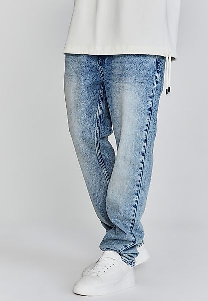 Siksilk Straight-Jeans SikSilk Herren Blaue Straight günstig online kaufen